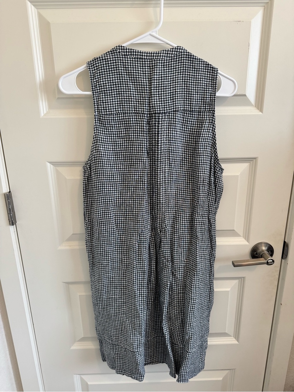 Quince 100% European Linen Sleeveless Swing Dress - Picture 8 of 12